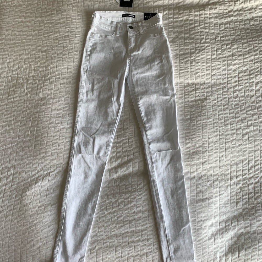 White Fashion Nova jeans